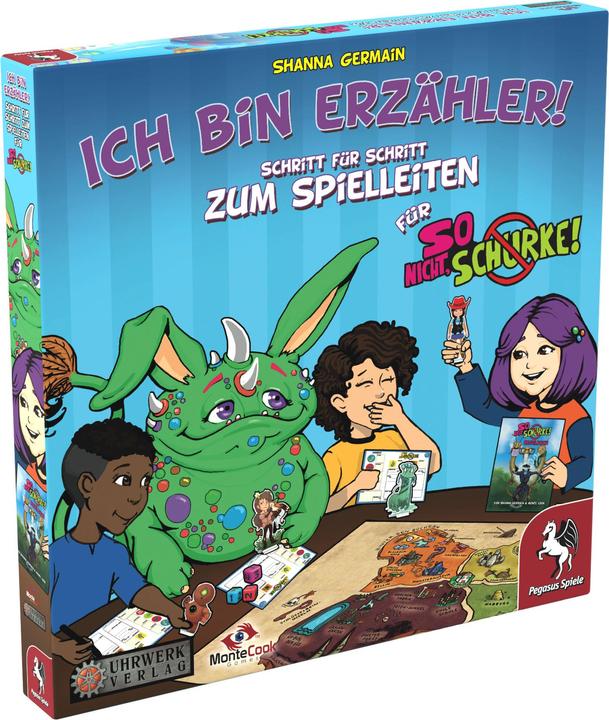 Pegasus 49002G - Ich bin Erzähler!: So nicht, Schurke!, ab 5 Jahren (Erweiterung, DE-Ausgabe) (Deutsch, 2 - 5 Spieler)