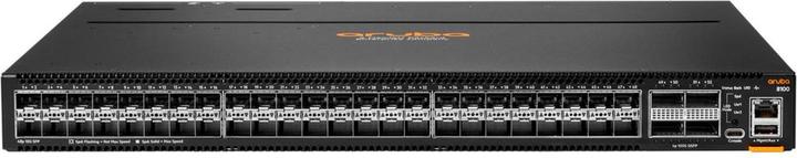 Immagine prodotto HPE E Aruba Networking CX8100 SFP+, /100G, QSFP28, BF, 3Fan, 2AC, PSU, SW Bundle CH it (48 Porti)