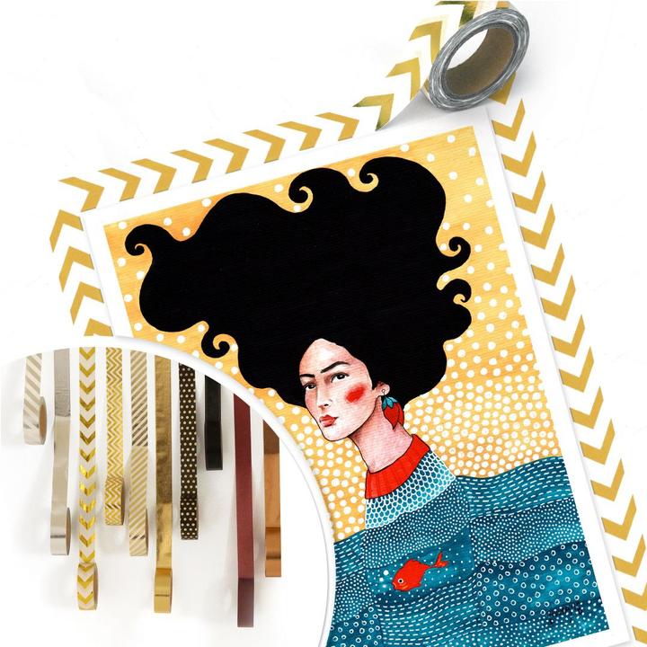 Produktbild Trenddeko Hülya - Drüber und Drunter (60 x 80 cm)