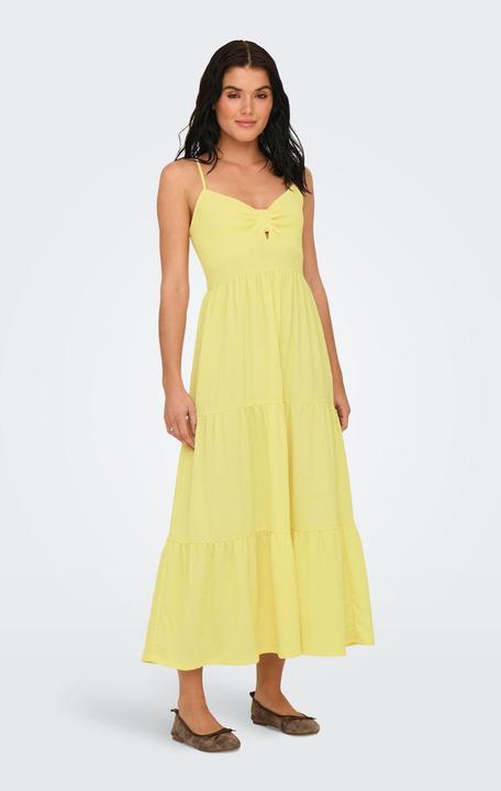 Image du produit JdY Locker geschnitten V-Ausschnitt Schmale Träger Langes Kleid Kleid (XS)