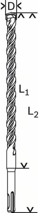 Produktbild Bosch Professional Zubehör Hammerbohrer SDS plus-5, 22 x 950 x 1000 mm (22 mm)