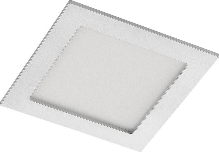 Actual product image Prios Helina LED recessed lamp, silver, 16.5 cm (820 lm)