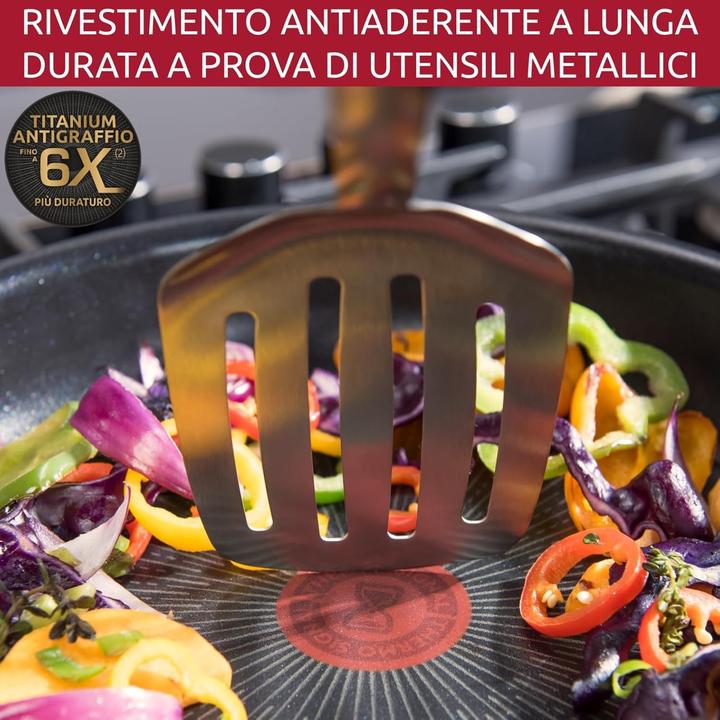 Immagine prodotto Lagostina Set pentole antiaderente versatile con manico removibile per tutte le fonti di calore (Casseruola con manico, Padella per friggere, Alluminio)