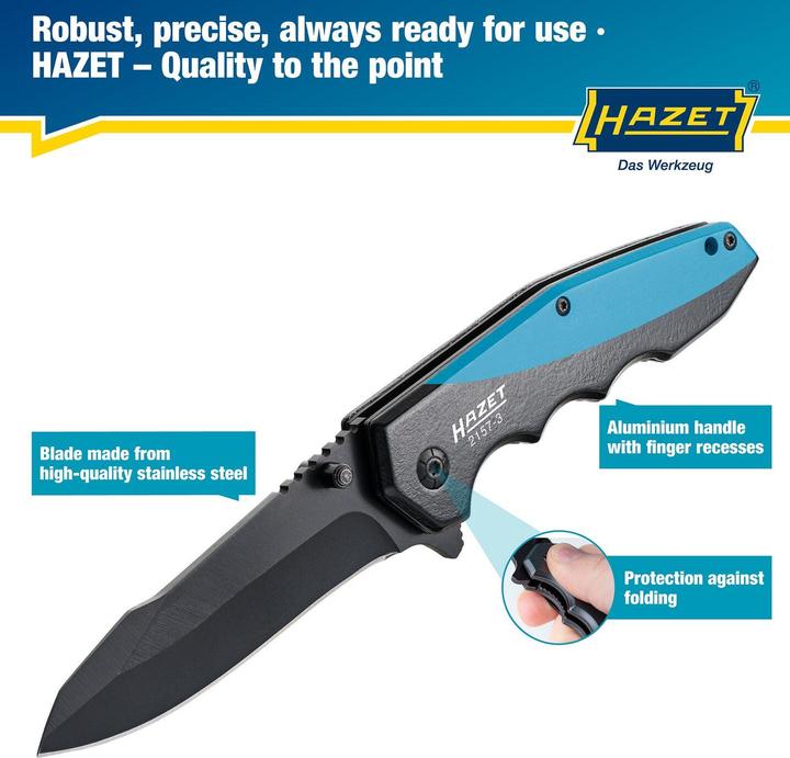 Image du produit HAZET Couteau pliant 2157-3 (Cutters)