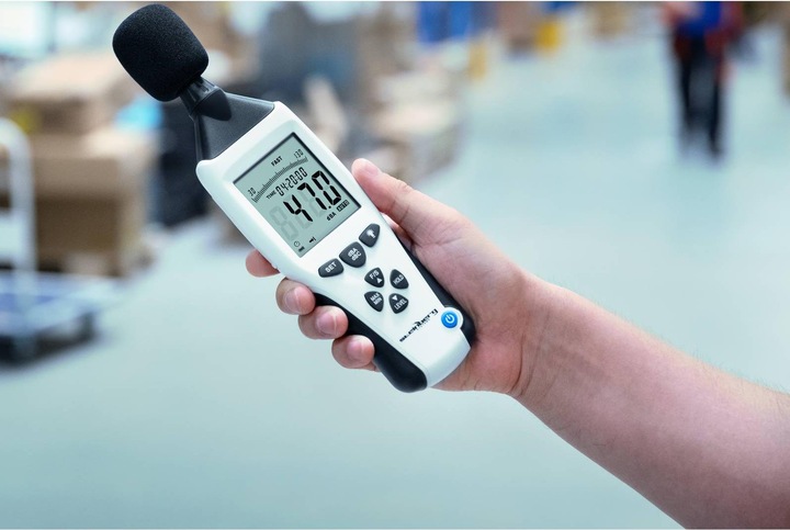Produktbild Steinberg Schallpegelmessgerät Dezibel Messgerät Lärmmessgerät Digital 30 130 dB