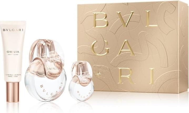 Actual product image Bulgari - OMNIA CRYSTALLINE CHRISTMAS KIT OMNIA CRYSTALLINE 100ML EDT + 15ML EDT + HAND CREAM 40ML