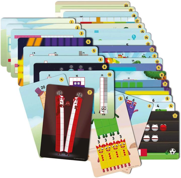 Image du produit Learning Resources Numberblocks - Jeu d'activités avec les nombres 11-20 (Allemand)