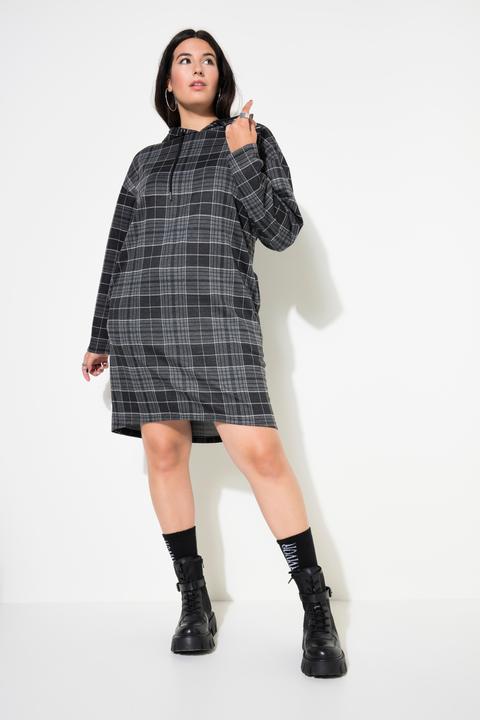 Actual product image Studio Untold Plaid Hooded Dress (54)