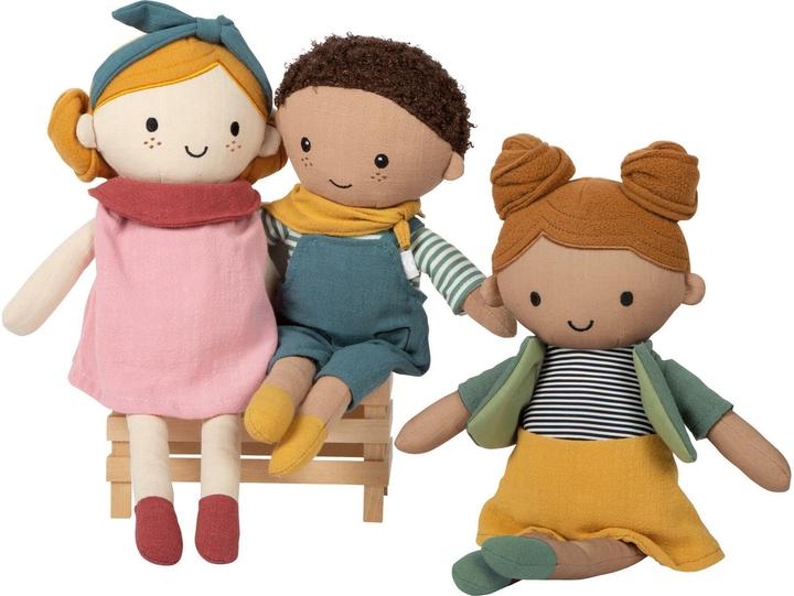 Actual product image small foot Stoffpuppe Lina