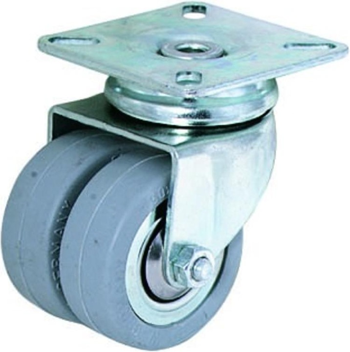 Tente Double swivel castors