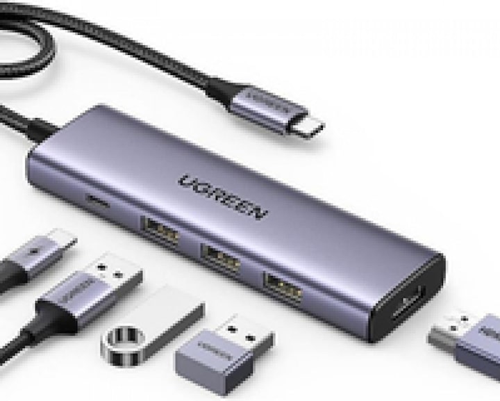 Produktbild Ugreen USB-C Hub (USB-C, 5 Ports)