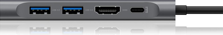Actual product image Icy Box IB-DK4022-CPD (USB-C, 4 Ports)