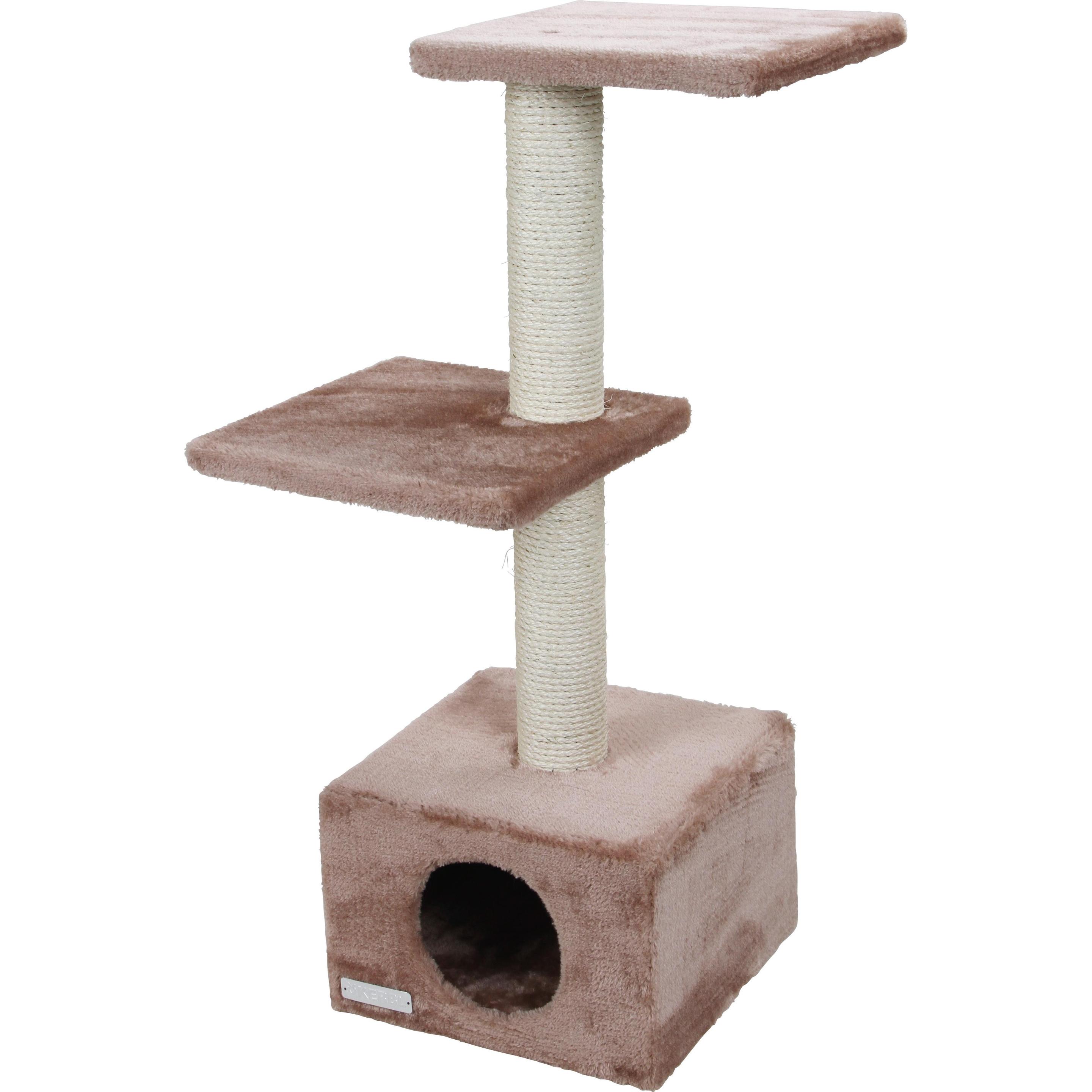Kerbl Kratzbaum Venus Sweet (85 cm, Taupe), Katzenbaum