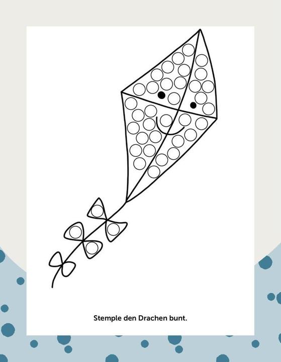 Produktbild Bobo Siebenschläfer Mein Fingerstempel-