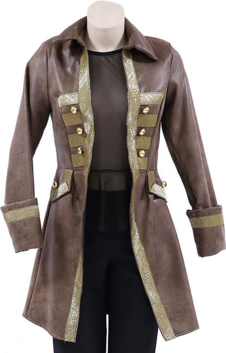 Immagine prodotto Magic by Freddie Cappotto pirata da donna double face, ecopelle (XL)