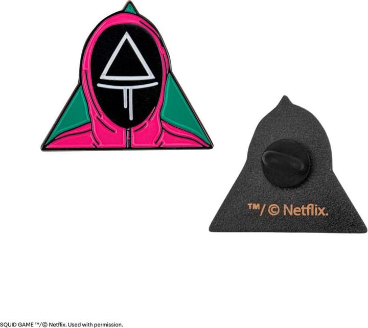 Produktbild Cinereplicas Squid Game Ansteck-Pins 2er-Pack Young-hee & Soldier