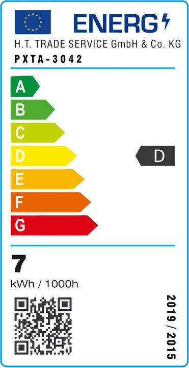 Energy Label Lux.Pro Hartlepool (830 lm)