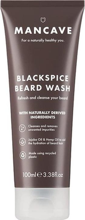Produktbild ManCave Blackspice Beard Wash 100ml (100 ml)