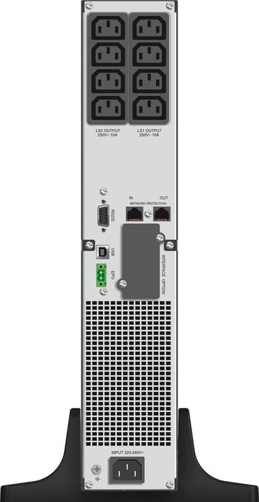 Image du produit Powerwalker VI 1500 RT HID 1500VA 1350W Line-Interactive UPS Tour/Rack AVR LCD Onde sinusoïdale pure SNMP Slot (1500 VA, 1350 W, Line-interactive Onduleur)