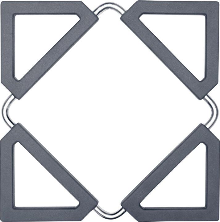 Produktbild Lurch Topfuntersetzer Premium-Platin Silikon iron grey (1 x, Pfannenuntersetzer)