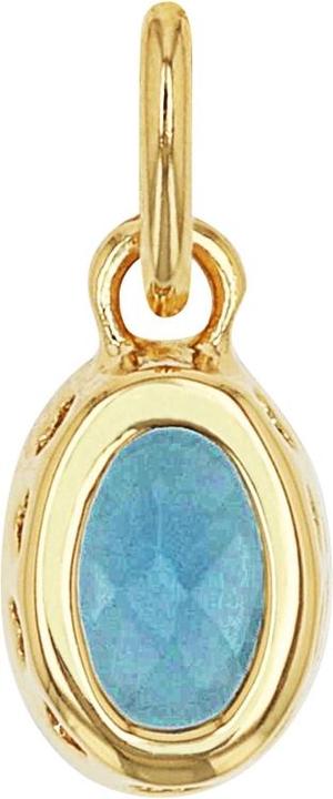 Image du produit Amor Pendentif Cupidon pour femme, argent sterling 925, verre (Argent 925)