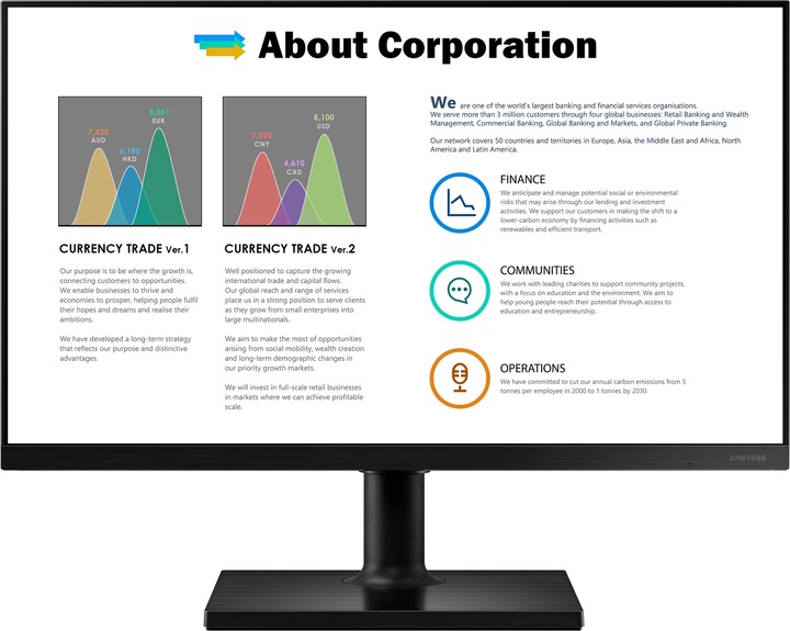 Productafbeelding Samsung F27T450FZU (1920 x 1080 Pixels, 27")