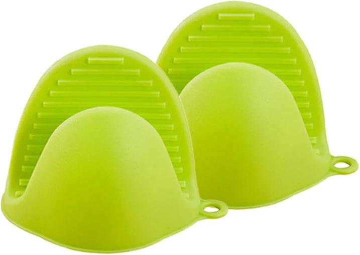 Image du produit PhoneLook Gants de protection en silicone résistant à la chaleur de taille universelle pour le four (Caoutchouc / silicone)