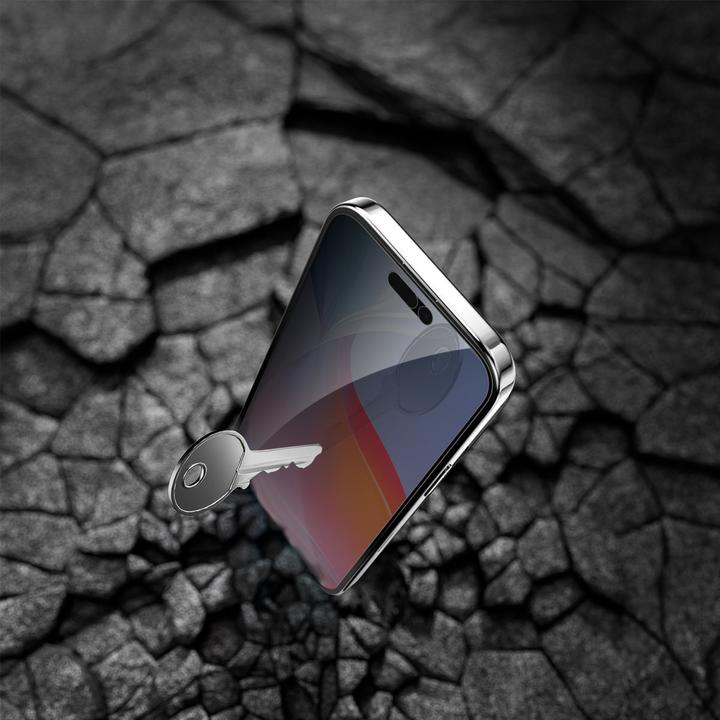 Productafbeelding 4smarts Tweede glas privacy (1 Stuk, Apple iPhone 16)