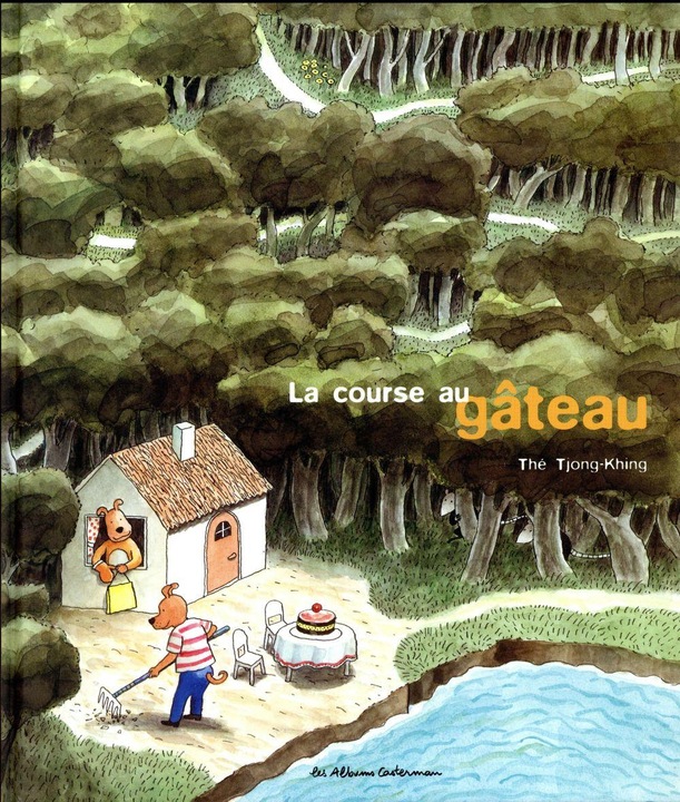 Produktbild La course au gâteau (Französisch, Tjong-Khing Thé, 2018)