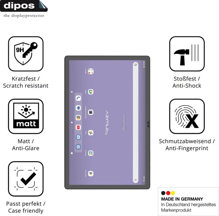 Actual product image Dipos Anti-Shock Screen Protector Matte (Mediacom SmartPad Azimut 4)