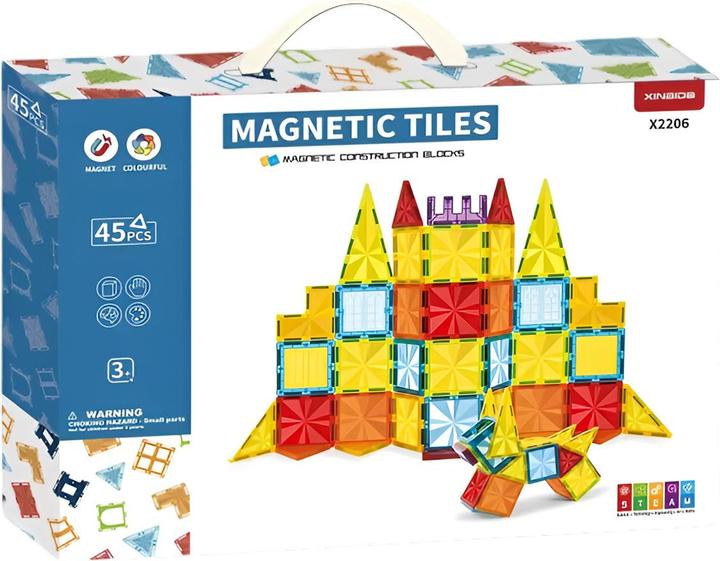Image du produit VR Shinecon Kit magnétique, 45 pièces - Imagine S Multicolore