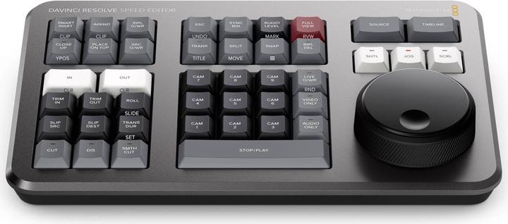 Image du produit Blackmagic DaVinci Resolve Speed Editor (ING. Int., Filaire)