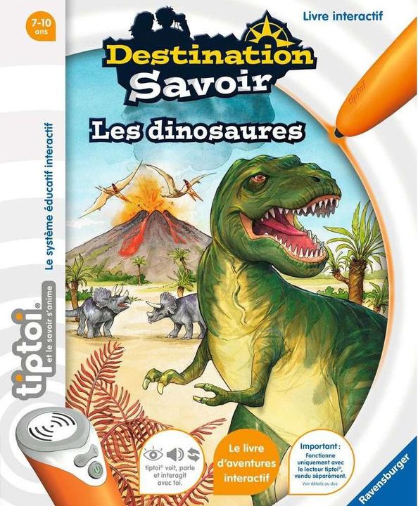 tiptoi Destination Savoir - dinosaures (Francese, Collettività, 2024)