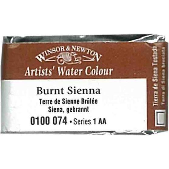 Winsor & Newton, Künstlerfarbe + Bastelfarbe, Aquarellfarbe Artists (Burnt Sienna)