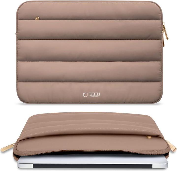 Produktbild Tech-Protect Tech-Protett Fluffy Laptoptasche 15-16 – Braun (16")