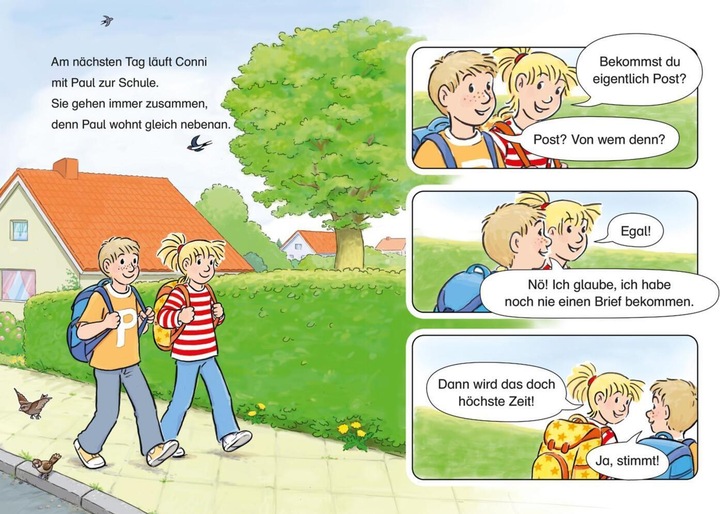Produktbild Lesespass mit Conni: Conni und der geheime Brief (Zum Lesenlernen) (Deutsch, Julia Boehme, Herdis Albrecht, 2021)
