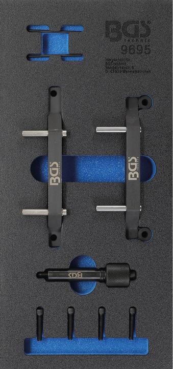 Actual product image BGS Tool Tray 1/3: Engine Timing Tool Set for Jeep 3.0 V6 Diesel