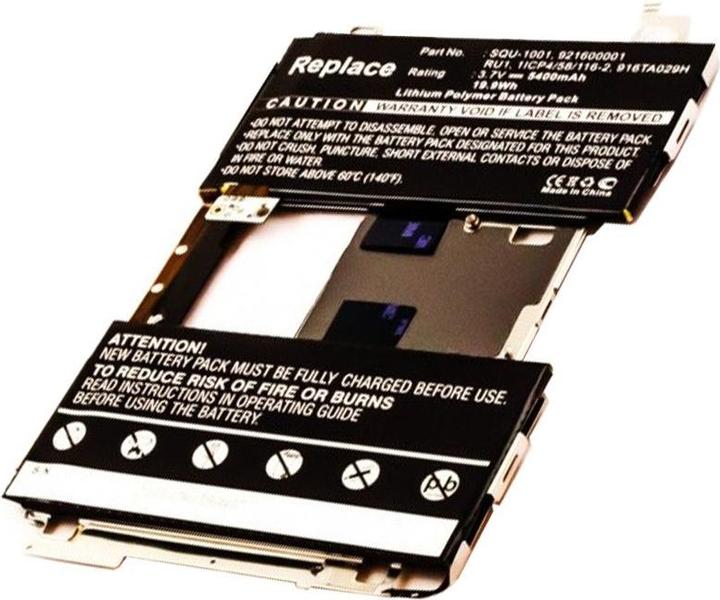 Produktbild BlackBerry Akku Playbook Akku 1ICP4/58/116-2, 916TA029H, 921600001, RU1, SQU-1001