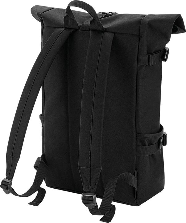 Actual product image Bagbase Block Roll Top Backpack (22 l)