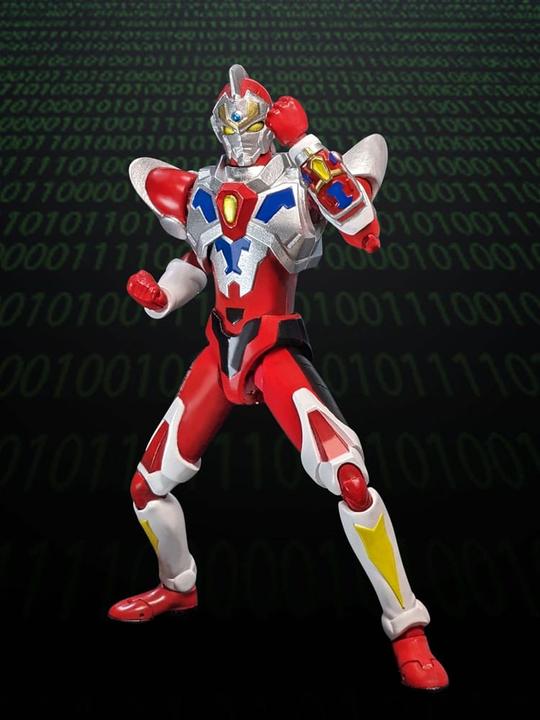 Actual product image Evolution Toy Gridman Universe figurine HAF Gridman Animation Style 17 cm