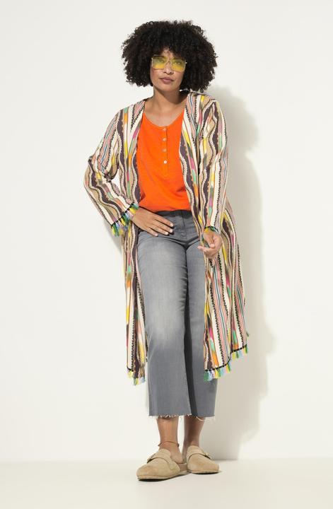 Produktbild Angel of Style Kimono, lockere Passform, Mustermix, offene Jacke (46)