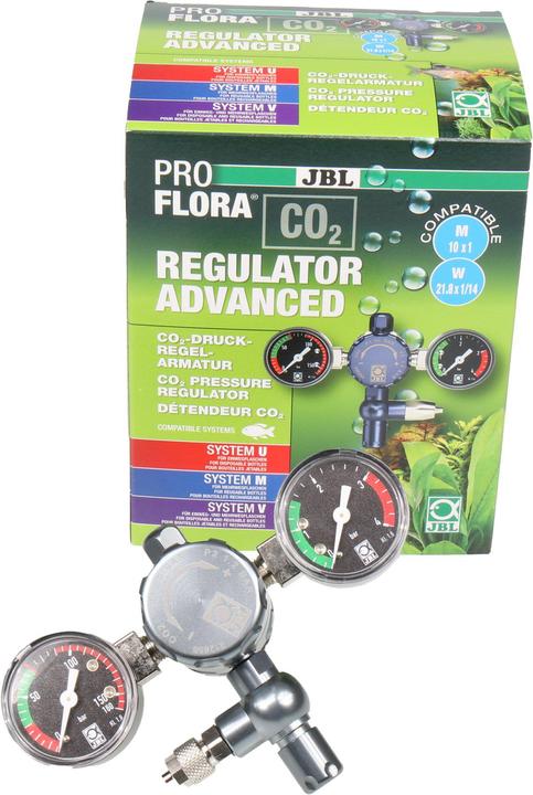 Produktbild JBL Aquaristik und Terraristik ProFlora CO2 Regulator (Aquarium Pflanzenpflege)