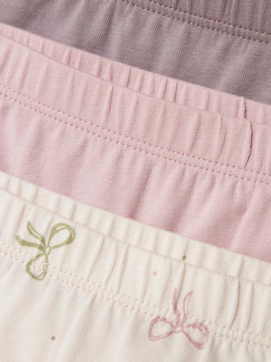 Actual product image Name it Nmftights 3p Barely Pink Bow Noos (92, 5-pack)