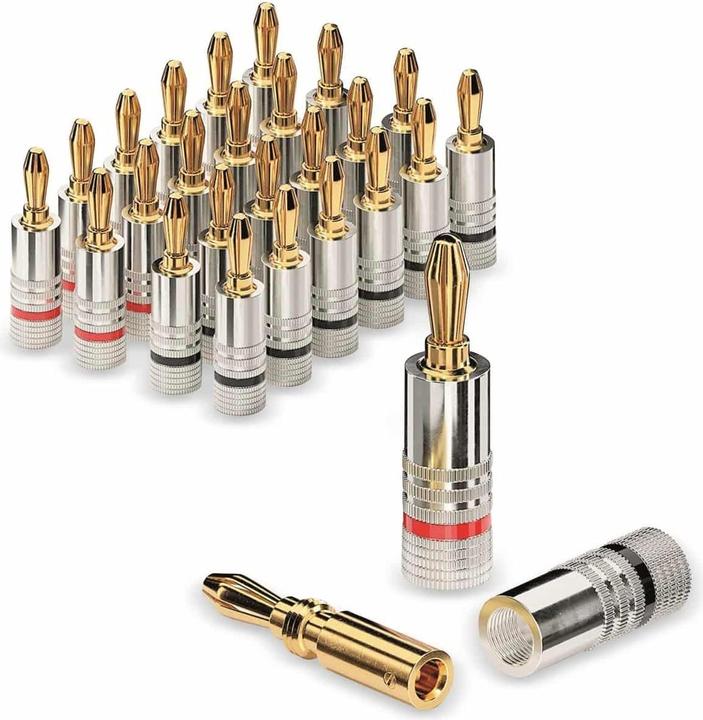 Produktbild Delock Bananenstecker - schraubbar - 24er Set