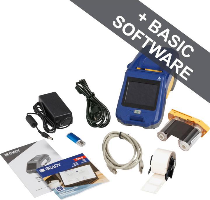 Produktbild Brady M611-EU-BT-W, M611-Etikettendrucker-EU, mobiler Thermotransfer-Drucker, LCD Touchscreen, PC- (300 dpi)