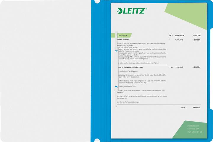 Productafbeelding Leitz Standaard plastic nietmachine (A4, 1 x)