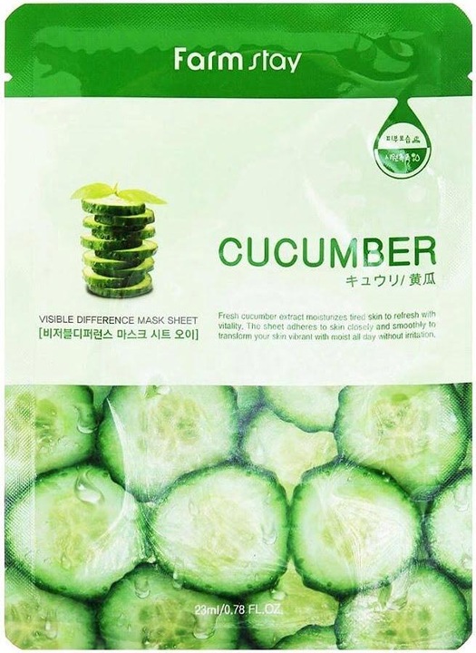 Produktbild Farm Stay Visible Difference Mask Sheet Cucumber