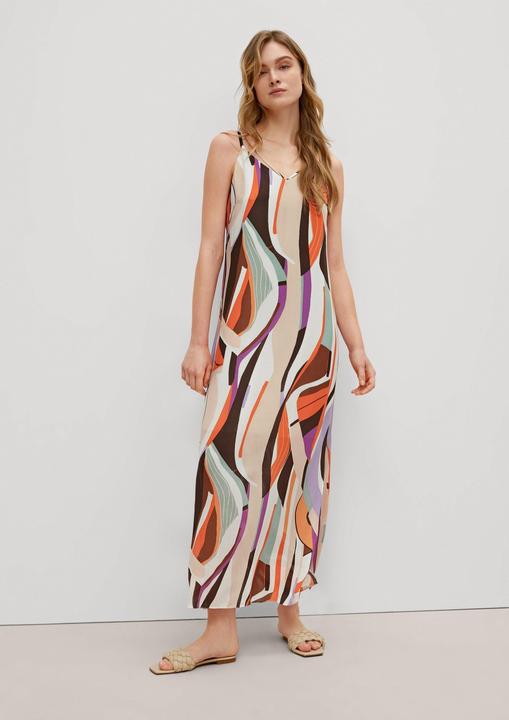 Actual product image Comma Kleid Maxi-Kleid mit Allover-Muster (34)