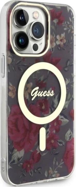 Produktbild Guess iPhone 14 Pro Max 6.7 hardcase Flower MagSafe (Apple iPhone 14 Pro Max)