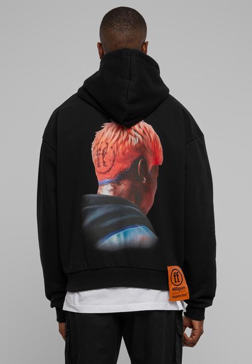 Actual product image Forgotten Faces Dyed Ultra Heavy Cotton Box Hoody (5XL)